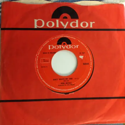 John Mayall - Don't Waste My Time