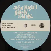 LP & MP3 - John Mayall - Nobody Told Me