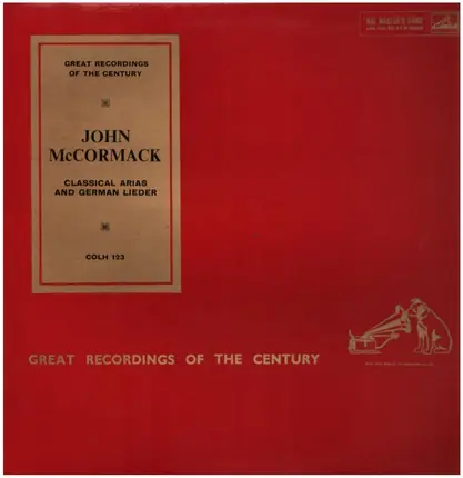 John McCormack - Classical Arias And German Lieder