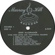 LP-Box - John McCormack - The Great John McCormack Sings Irish Songs And Traditional Melodies