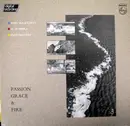 LP - John McLaughlin - Al Di Meola  -  Paco De Lucía - Passion, Grace & Fire