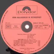 Double LP - John McLaughlin Featuring The Tony Williams Lifetime - In Retrospect