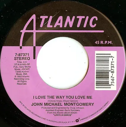 John Michael Montgomery - I Love The Way You Love Me