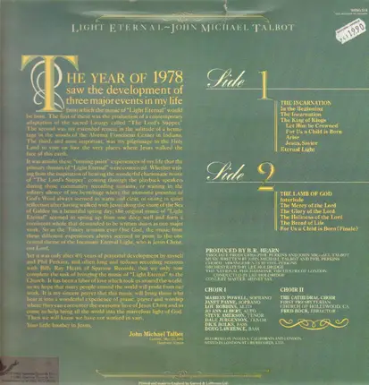 John Michael Talbot - Light Eternal