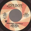 7inch Vinyl Single - John Miles - Remember Yesterday