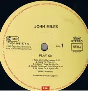 LP - John Miles - Play On