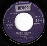 7inch Vinyl Single - John Miles - Remember Yesterday / House On The Hill