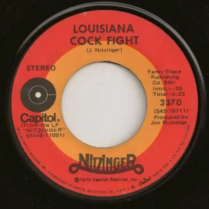 John Nitzinger - Louisiana Cock Fight