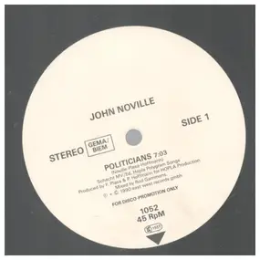 John Noville - Politicians