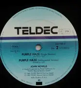 12inch Vinyl Single - John Noville - Purple Haze