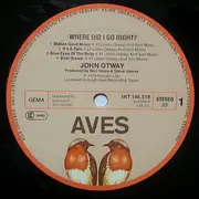 LP - John Otway - Where Did I Go Right?