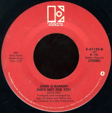 John O'Banion - Love You Like I Never Loved Before