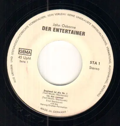 John Osborne - Der Entertainer EP