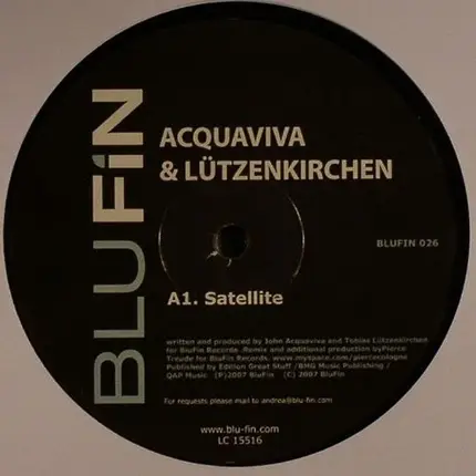 John Acquaviva & Tobias Lützenkirchen - Satellite