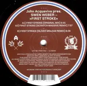 12inch Vinyl Single - John Acquaviva Pres. Swen Weber - First Stroke