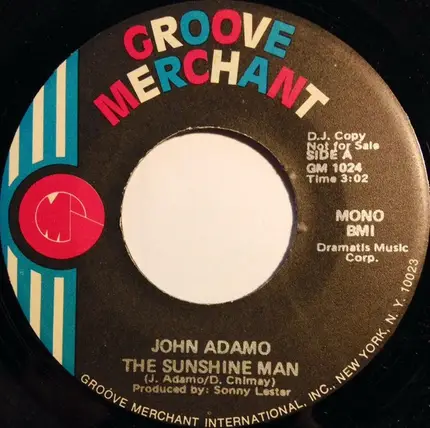 John Adamo - The Sunshine Man