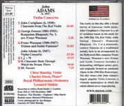 CD - John Adams , John Corigliano , Chloë Hanslip - The Royal Philharmonic Orchestra • Leonard Slatkin - Violin Concerto / Red Violin 'Chaconne'