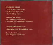 CD - John Adams - Century Rolls / Lollapalooza / Slonimsky's Earbox