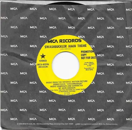 John Addison - Swashbuckler Main Theme / Swashbuckler Love Theme