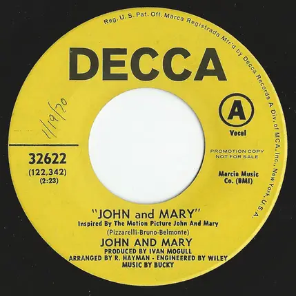 John And Mary - John And Mary