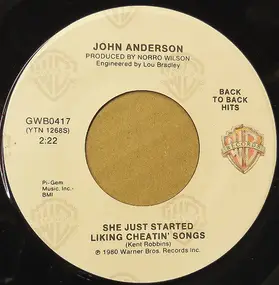 John Anderson - She Just Started Liking Cheatin' Songs