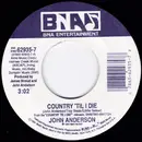 7inch Vinyl Single - John Anderson - Country 'Til I Die