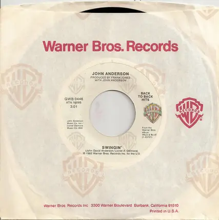 John Anderson - Swingin' / Wild And Blue