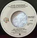 7inch Vinyl Single - John Anderson - She Just Started Liking Cheatin' Songs