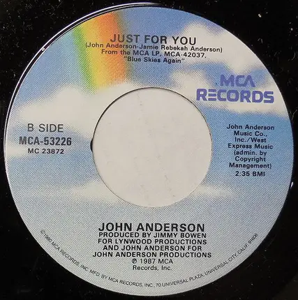 John Anderson - Somewhere Between Ragged And Right