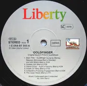 LP - John Barry - Goldfinger (Original Motion Picture Score)