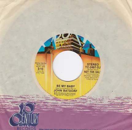 John Batdorf - Be My Baby