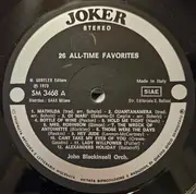 LP - John Blackinsell Orchestra - 26 All-Time Favorites