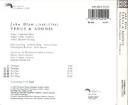CD - John Blow - Venus & Adonis - Cardboard Box