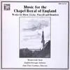 LP - John Blow , Matthew Locke , Henry Purcell And Pelham Humfrey / The English Baroque Soloists , The M - Music For The Chapel Royal Of England - Inserts included.