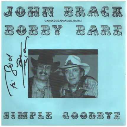 John Brack / Bobby Bare - Simple Goodbye