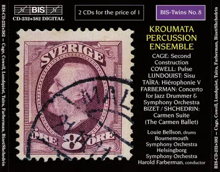 John Cage , Henry Cowell a.o. - Second Construction/Pulse/Sisu/Hiérophonie V/Concerto For Jazz Drummer & Symphony Orchestra/Carmen