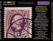 Double CD - John Cage , Henry Cowell a.o. - Second Construction/Pulse/Sisu/Hiérophonie V/Concerto For Jazz Drummer & Symphony Orchestra/Carmen Suite (The Carmen Ballet) - Fatbox