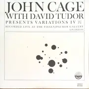 LP - John Cage With David Tudor - Variations IV - Mono