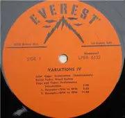 LP - John Cage With David Tudor - Variations IV - Mono