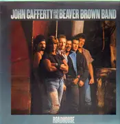 LP - John Cafferty and the Bever Brown Band - Roadhouse