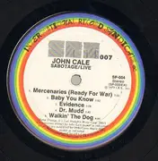 LP - John Cale - Sabotage / Live
