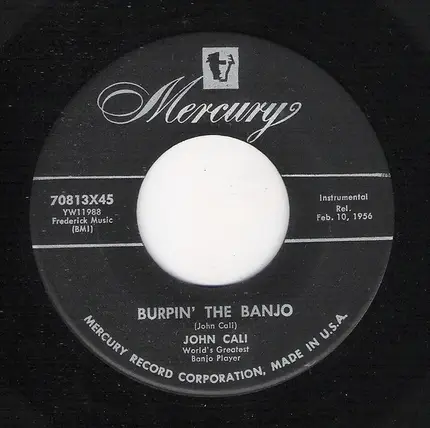 John Cali - Easy Pickin' / Burpin' The Banjo