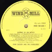 LP - John Cassidy With The Everglades - The Memory Of Jim Reeves