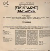 LP - John Carpenter & Alan Howarth - Die Klapperschlange (Original Soundtrack)