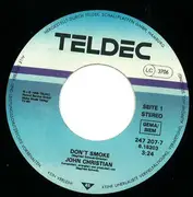 7inch Vinyl Single - John Christian - Don't Smoke