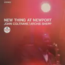 LP - John Coltrane / Archie Shepp - New Thing At Newport - Gatefold