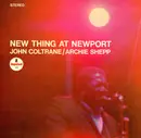 LP - John Coltrane / Archie Shepp - New Thing At Newport - Red/Black Labels, Gatefold