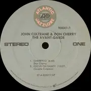 LP - John Coltrane & Don Cherry - The Avant-Garde