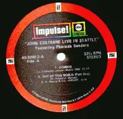 Double LP - John Coltrane, Pharoah Sanders - Live In Seattle