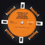 Double LP - John Coltrane With Eric Dolphy - Evenings At The Village Gate - Mono
